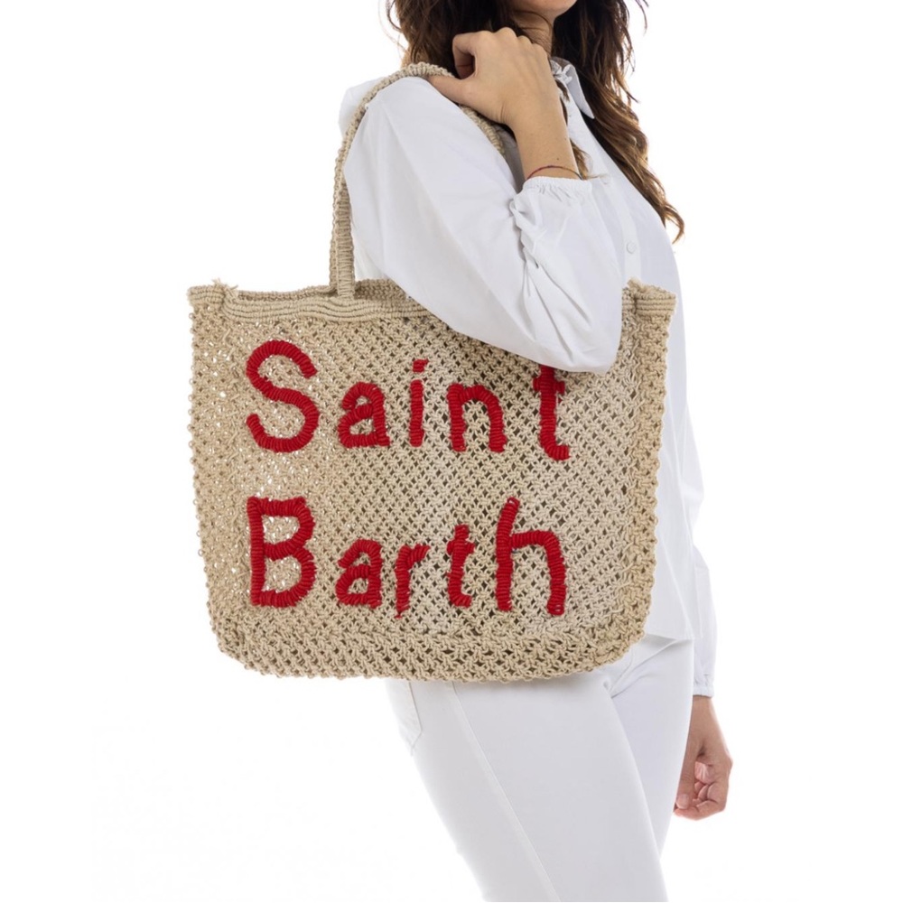 MC2 Saint Barth jute bag DISCONTINUED